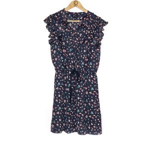I Heart Ronson Floral Ruffle Dress